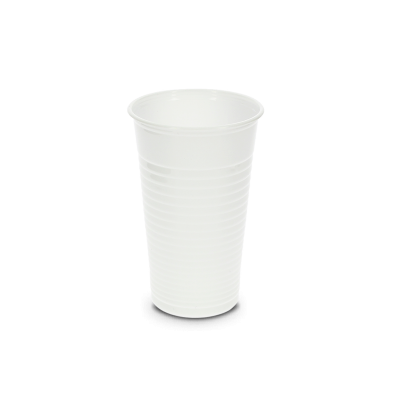 COPO PLÁSTICO BRANCO 7 0Z