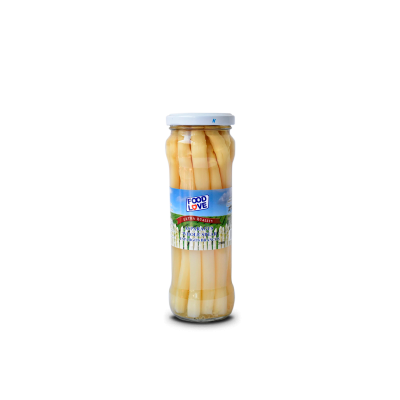 ESPARGOS BRANCO VIDRO 370gr