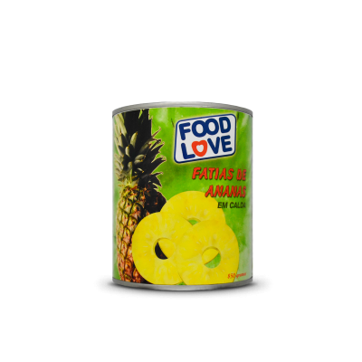 FATIAS DE ANANÁS EM CALDA 850gr